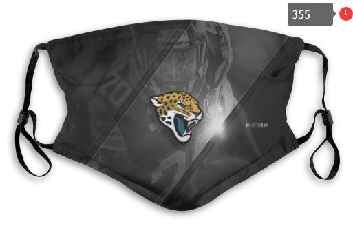 NFL Jacksonville Jaguars #5 Dust mask with filter->nfl dust mask->Sports Accessory